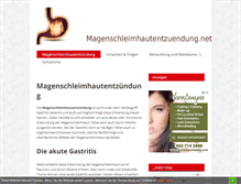 Tablet Screenshot of magenschleimhautentzuendung.net